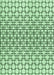 Machine Washable Transitional Mint Green Rug, wshpat2399grn