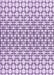 Machine Washable Transitional Purple Flower Purple Rug, wshpat2399pur