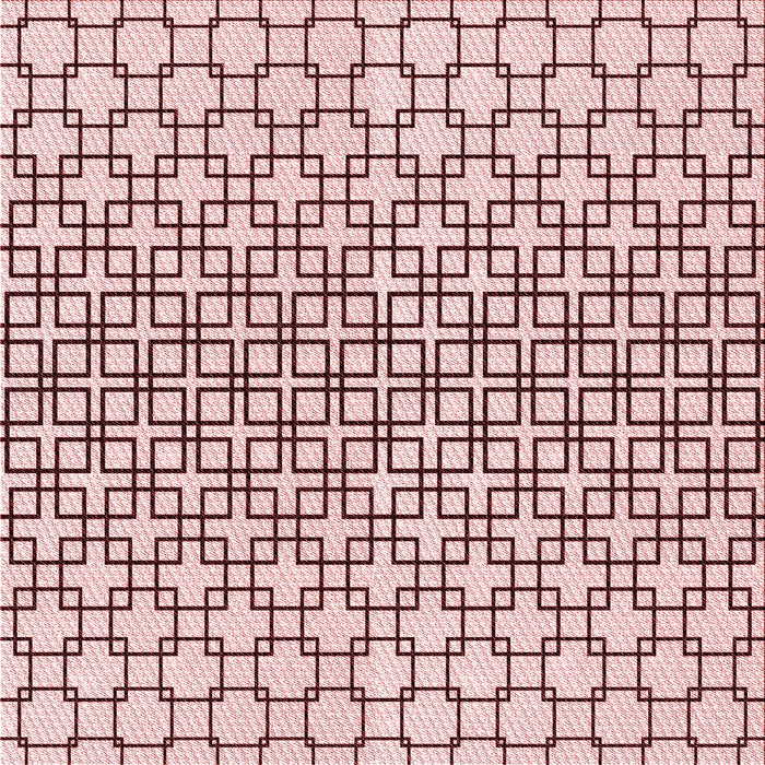 Round Patterned Light Rose Pink Rug, pat2399rd