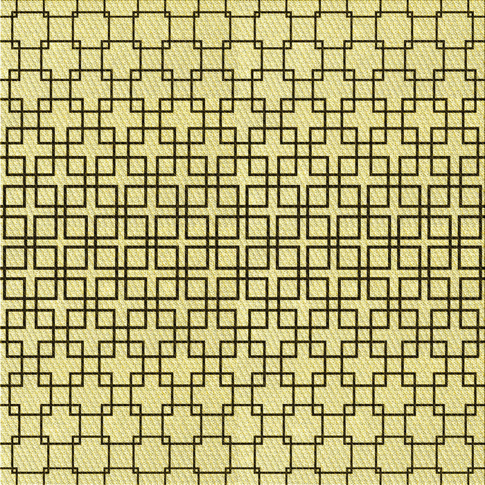 Round Patterned Mustard Yellow Rug, pat2399yw