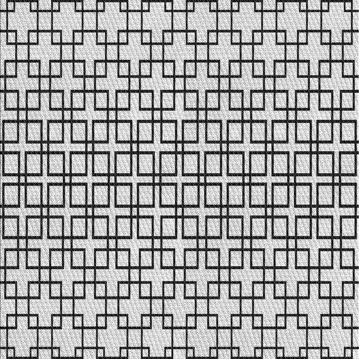 Patterned Ash Gray Novelty Rug, pat2399