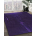 Machine Washable Transitional Bright Purple Rug in a Family Room, wshpat24pur