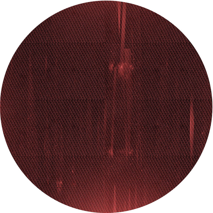 Square Patterned Black Brown Rug, pat24rd