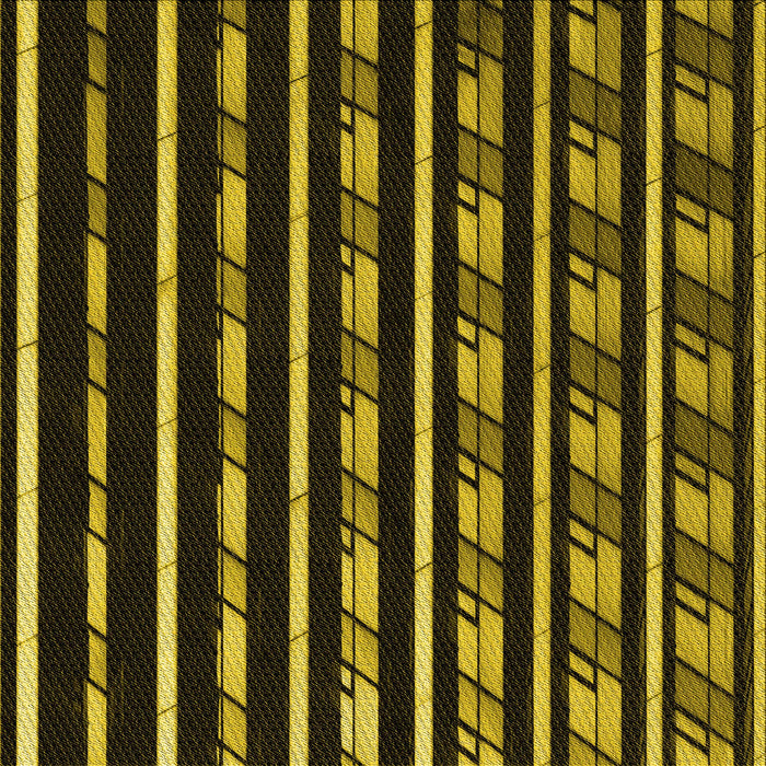 Round Patterned Midnight Gray Rug, pat240yw