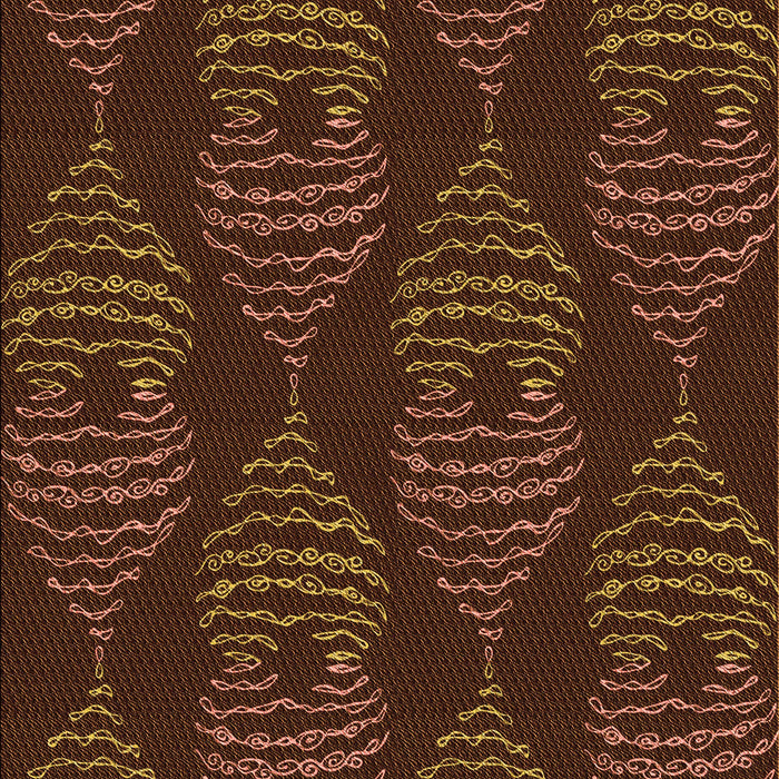 Patterned Red Rug, pat2400org