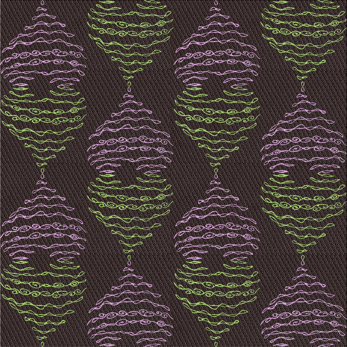 Square Patterned Mid Gray Novelty Rug, pat2400