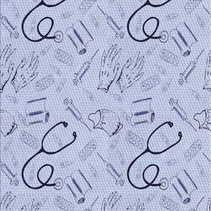 Machine Washable Transitional Blue Rug, wshpat2402blu