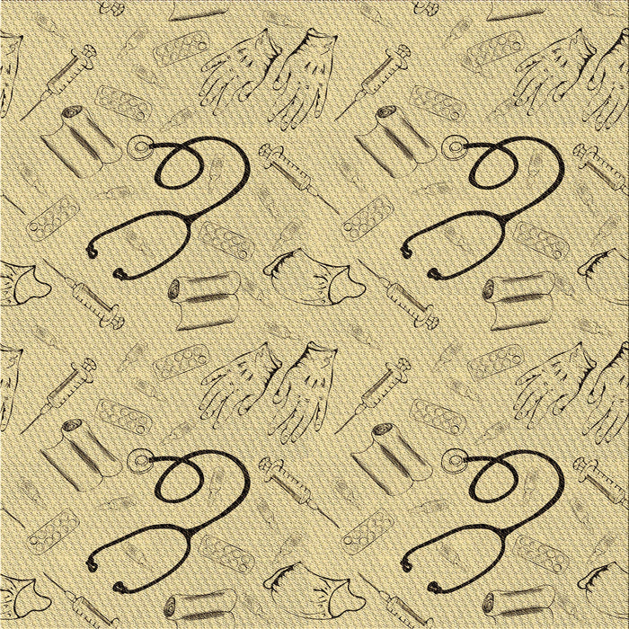 Round Patterned Brass Green Rug, pat2402brn