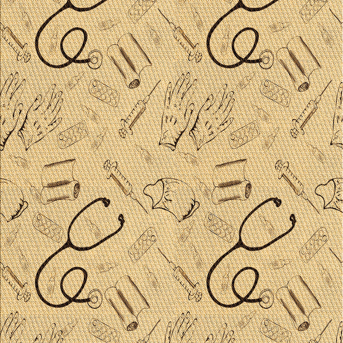 Machine Washable Transitional Caramel Brown Rug, wshpat2402org