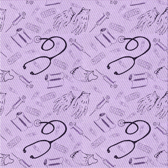 Round Machine Washable Transitional Blossom Pink Rug, wshpat2402pur