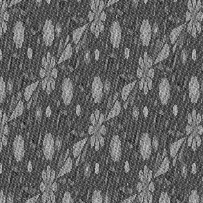 Machine Washable Transitional Gray Rug, wshpat2403gry