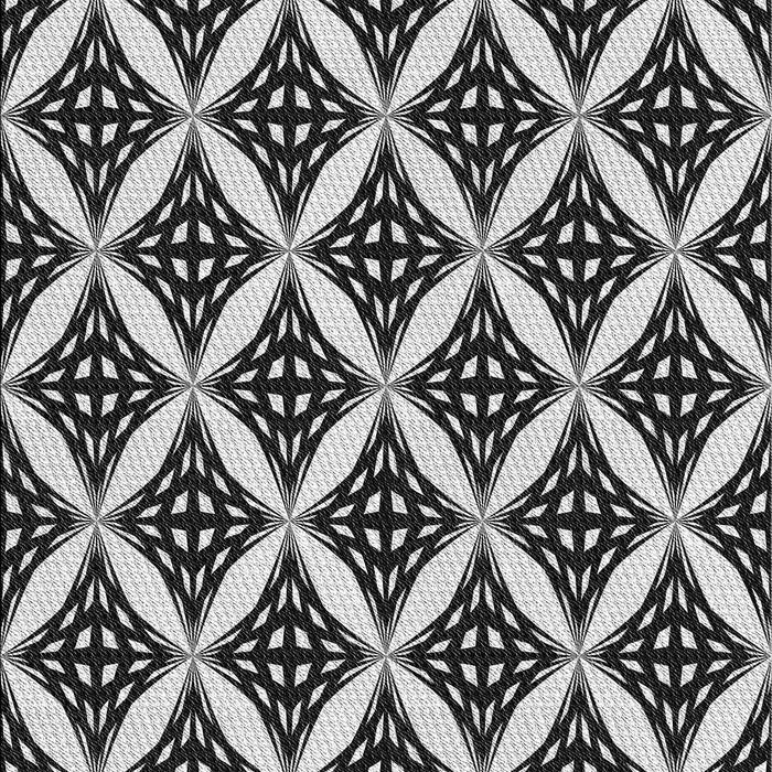 Patterned Charcoal Black Rug, pat2404gry