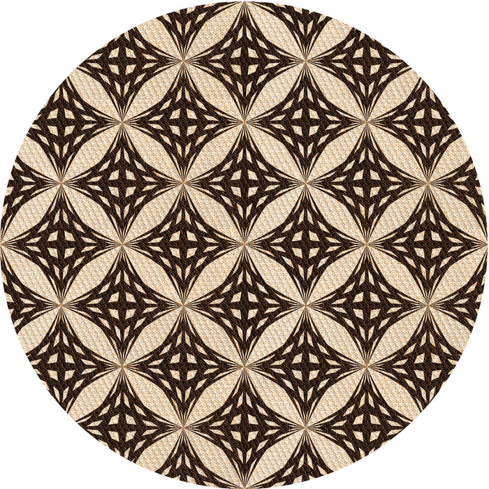 Square Patterned Red Rug, pat2404org