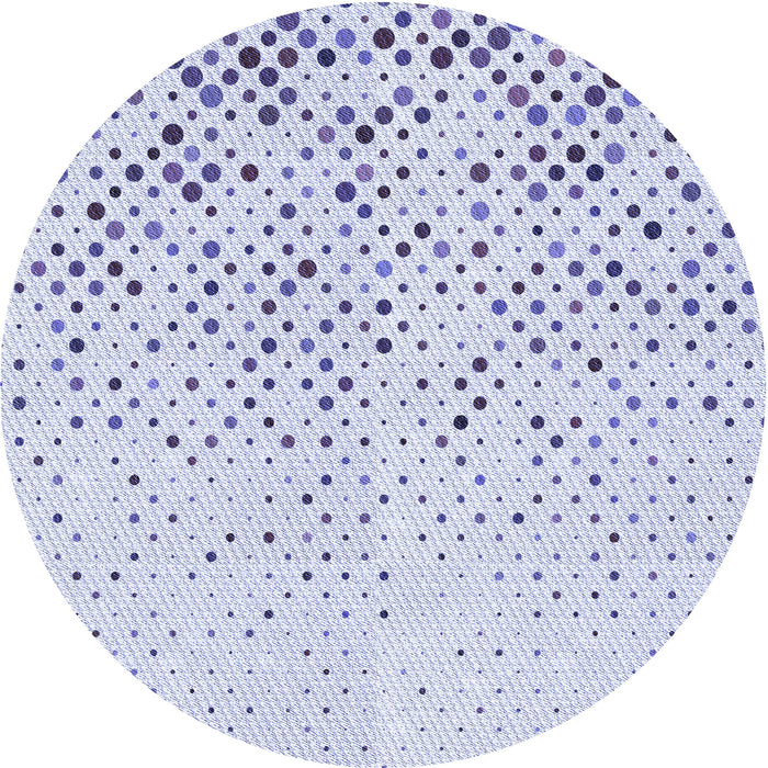 Square Patterned Lavender Blue Rug, pat2405blu