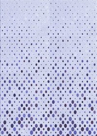 Machine Washable Transitional Lavender Blue Rug, wshpat2405blu
