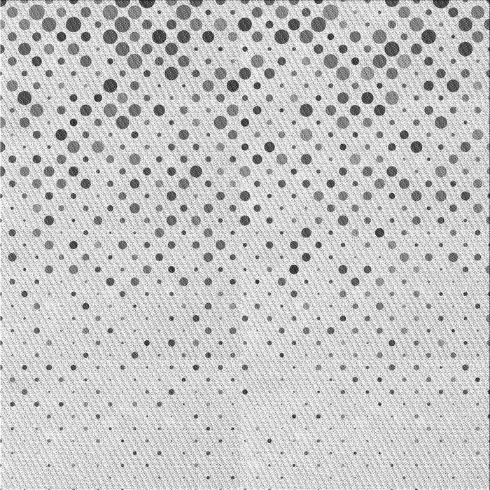 Round Patterned Platinum Gray Rug, pat2405gry