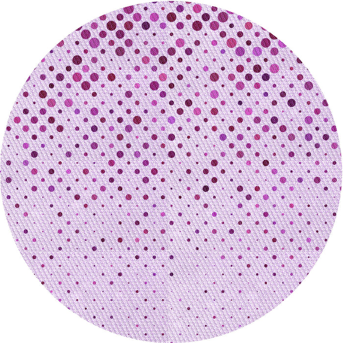 Square Machine Washable Transitional Orchid Purple Rug in a Living Room, wshpat2405pur
