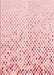 Machine Washable Transitional Pink Rug, wshpat2405rd