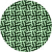 Square Patterned Light Green Rug, pat2406grn