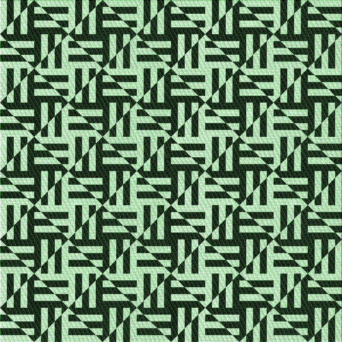 Round Patterned Light Green Rug, pat2406grn