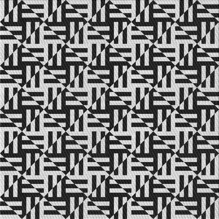 Round Patterned Charcoal Black Rug, pat2406gry