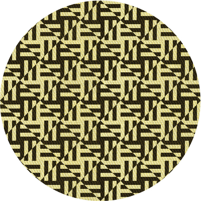 Square Machine Washable Transitional Black Brown Rug in a Living Room, wshpat2406yw