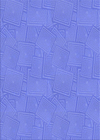 Machine Washable Transitional Sky Blue Rug, wshpat2407blu