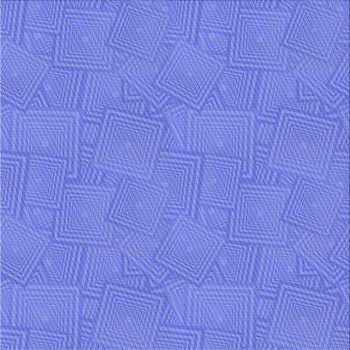 Round Patterned Sky Blue Rug, pat2407blu