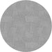 Square Machine Washable Transitional Cloud Gray Rug in a Living Room, wshpat2407gry