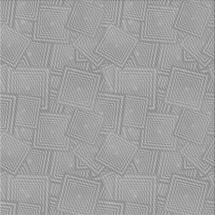 Round Patterned Cloud Gray Rug, pat2407gry