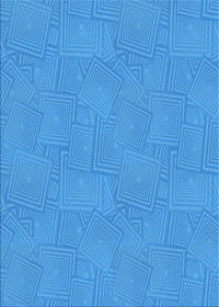 Machine Washable Transitional Neon Blue Rug, wshpat2407lblu