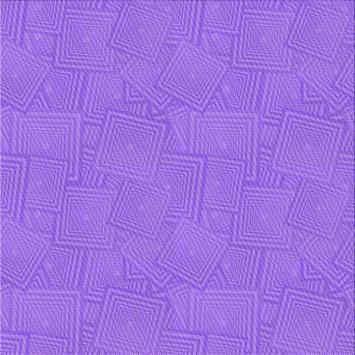 Round Patterned Purple Rug, pat2407pur