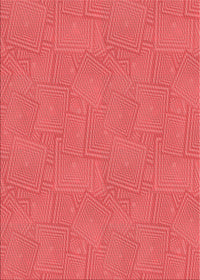 Machine Washable Transitional Red Rug, wshpat2407rd