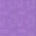 Sideview of Machine Washable Transitional BlueViolet Purple Rug, wshpat2407