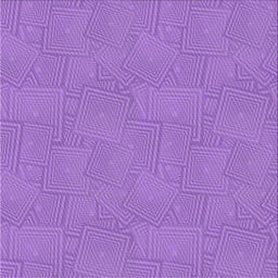 Square Patterned Blue Violet Purple Novelty Rug, pat2407