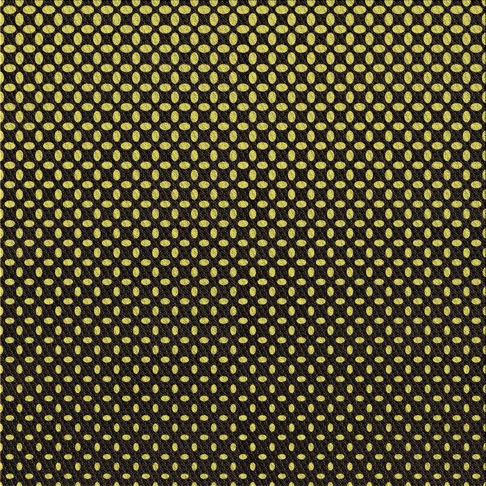 Round Patterned Black Rug, pat2408brn