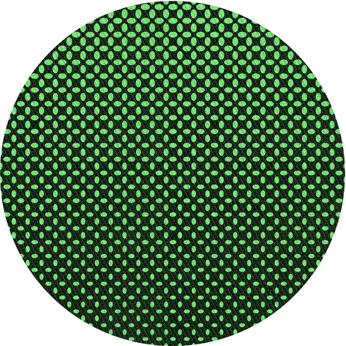 Square Machine Washable Transitional Black Rug in a Living Room, wshpat2408grn