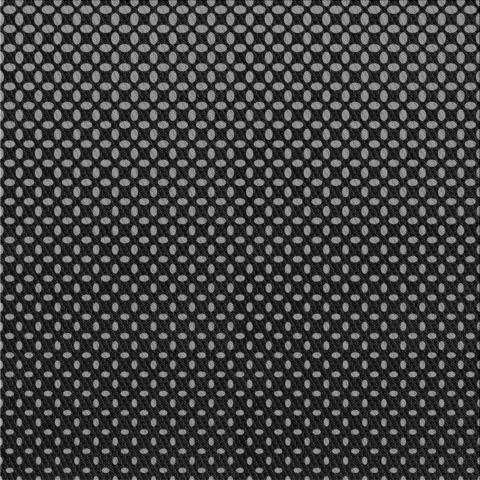 Round Machine Washable Transitional Black Rug, wshpat2408gry