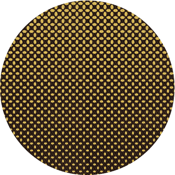 Square Machine Washable Transitional Black Brown Rug in a Living Room, wshpat2408org