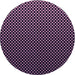 Square Patterned Orchid Purple Rug, pat2408pur