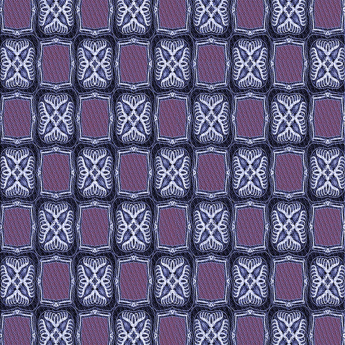 Patterned Blue Rug, pat2409blu