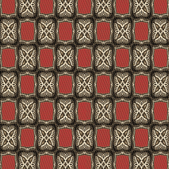 Patterned Brown Rug, pat2409brn