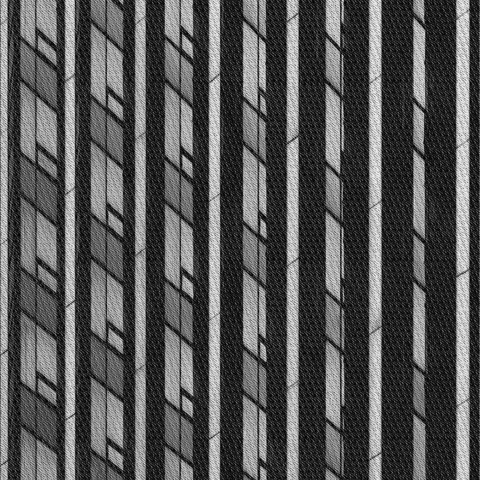 Machine Washable Transitional Black Rug, wshpat240