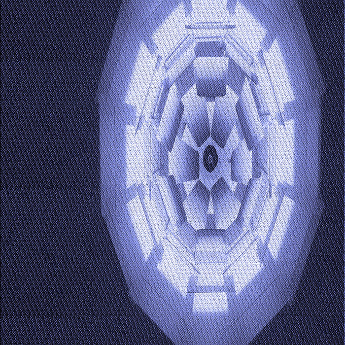 Patterned Night Blue Rug, pat241blu