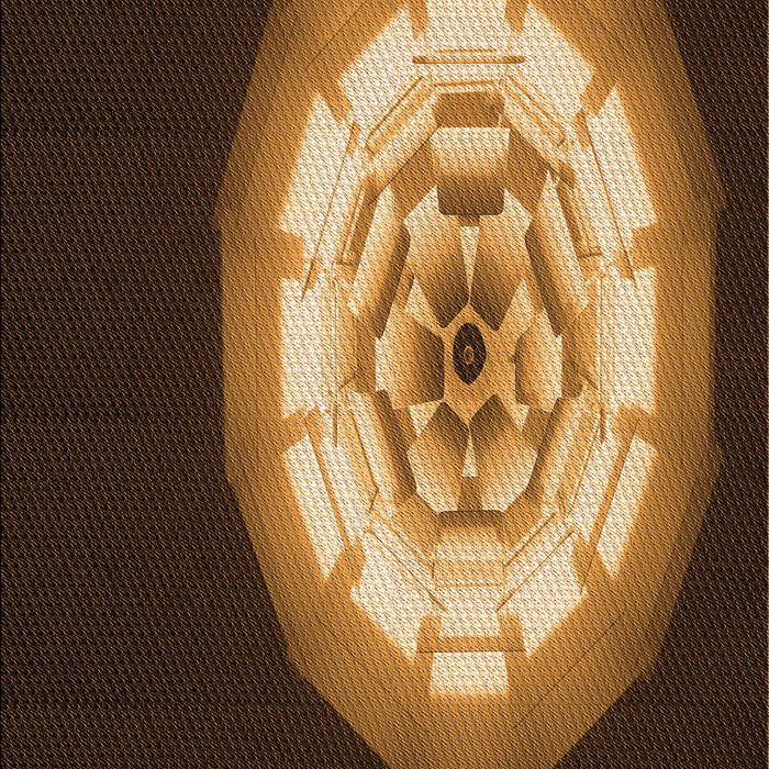 Patterned Orange Rug, pat241org