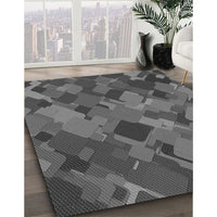 Patterned Gray Rug, pat2410gry