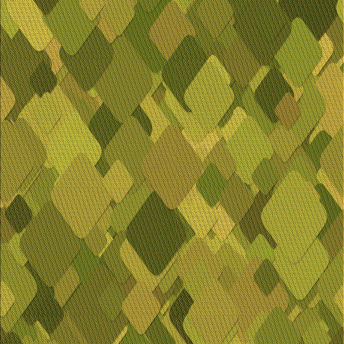 Patterned Olive Green Rug, pat2410org