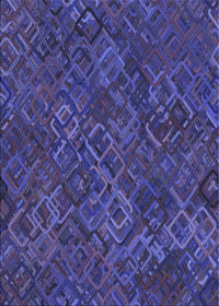 Machine Washable Transitional Blue Rug, wshpat2411blu