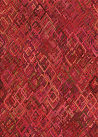 Machine Washable Transitional Red Rug, wshpat2411org
