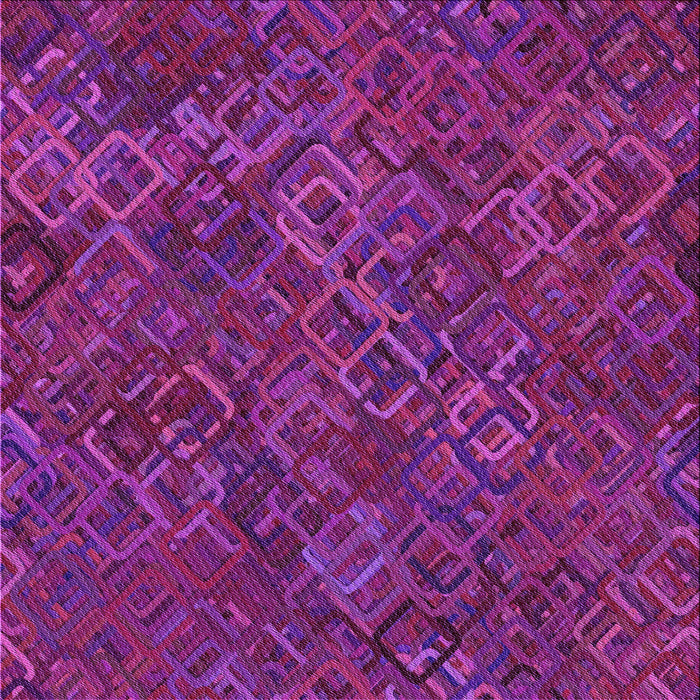 Round Patterned Dark Orchid Purple Rug, pat2411pur